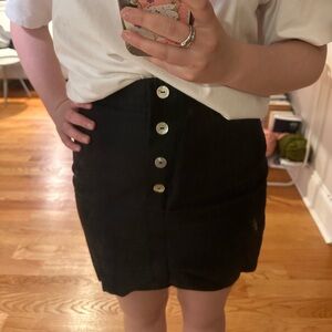 & Other stories mini skirt linen